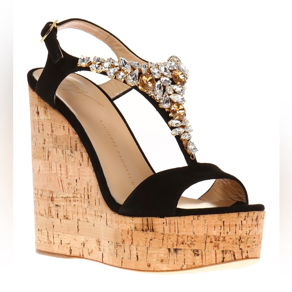 Giuseppe Zanotti - Embellished Wedge Sandals